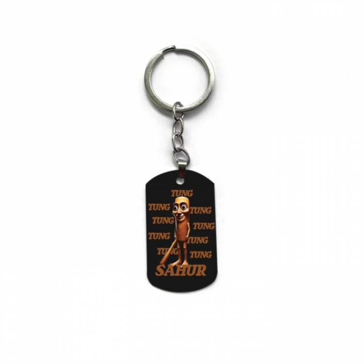 Italian-Brainrot Anime double-sided full-color printed keychain price for 5 pcs