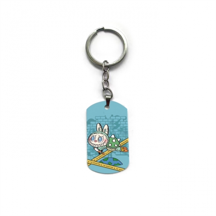 Labubu Anime double-sided full-color printed keychain price for 5 pcs