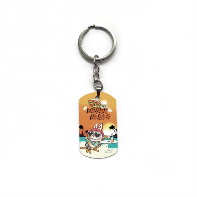 Labubu Anime double-sided full-color printed keychain price for 5 pcs