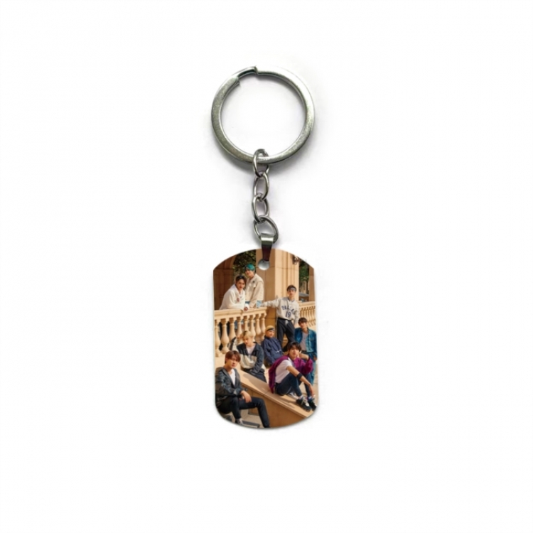 straykids Anime double-sided full-color printed keychain price for 5 pcs