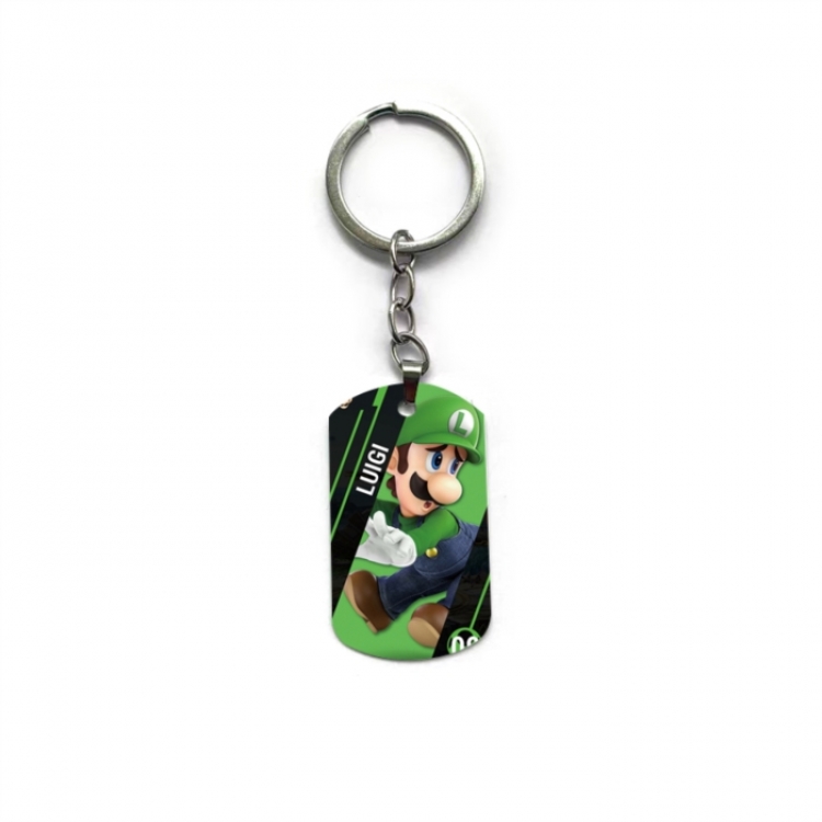 Super Mario Anime double-sided full-color printed keychain price for 5 pcs