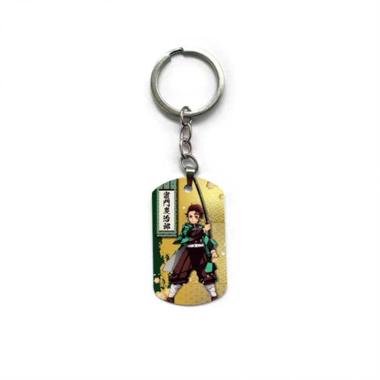 Demon Slayer Kimets Anime double-sided full-color printed keychain price for 5 pcs