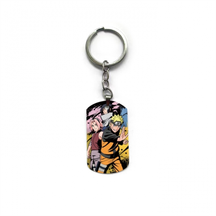 Naruto Anime double-sided full-color printed keychain price for 5 pcs