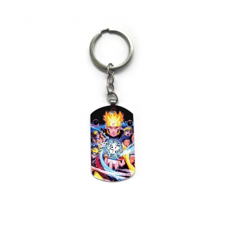 Naruto Anime double-sided full-color printed keychain price for 5 pcs