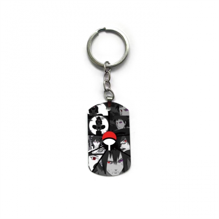 Naruto Anime double-sided full-color printed keychain price for 5 pcs