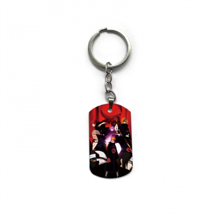 Naruto Anime double-sided full-color printed keychain price for 5 pcs