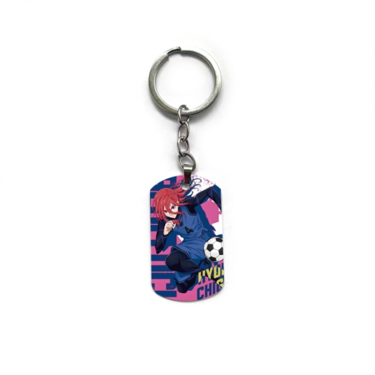 BLUE LOCK Anime double-sided full-color printed keychain price for 5 pcs