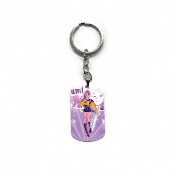 K-Pop Demon Hunters Anime double-sided full-color printed keychain price for 5 pcs