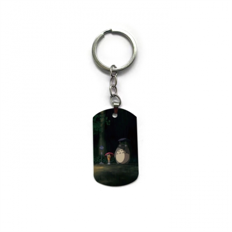 TOTORO Anime double-sided full-color printed keychain price for 5 pcs