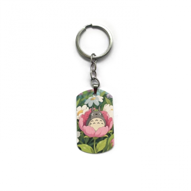 TOTORO Anime double-sided full-color printed keychain price for 5 pcs
