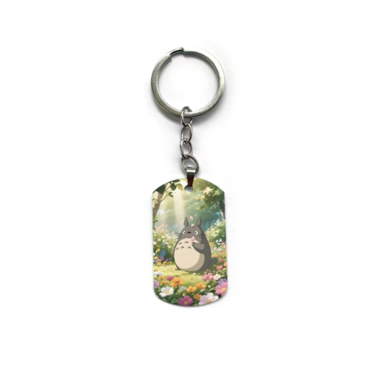 TOTORO Anime double-sided full-color printed keychain price for 5 pcs
