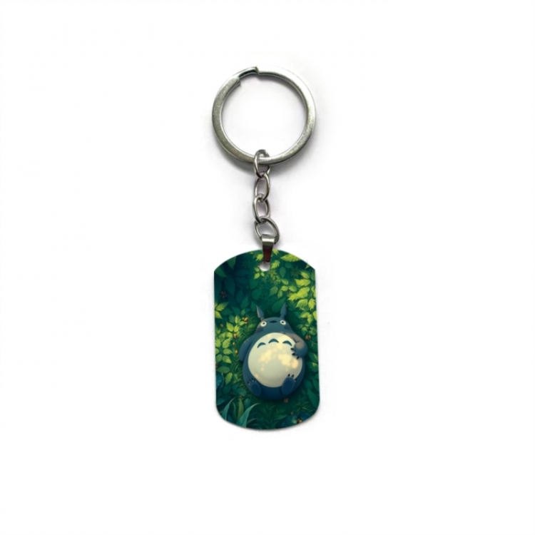 TOTORO Anime double-sided full-color printed keychain price for 5 pcs