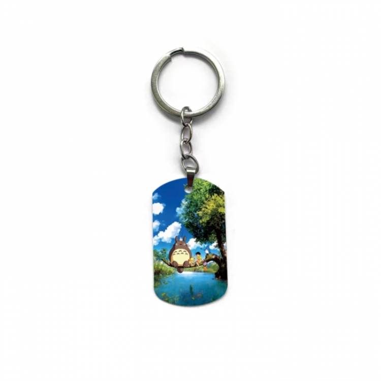 TOTORO Anime double-sided full-color printed keychain price for 5 pcs