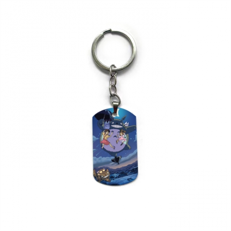 TOTORO Anime double-sided full-color printed keychain price for 5 pcs