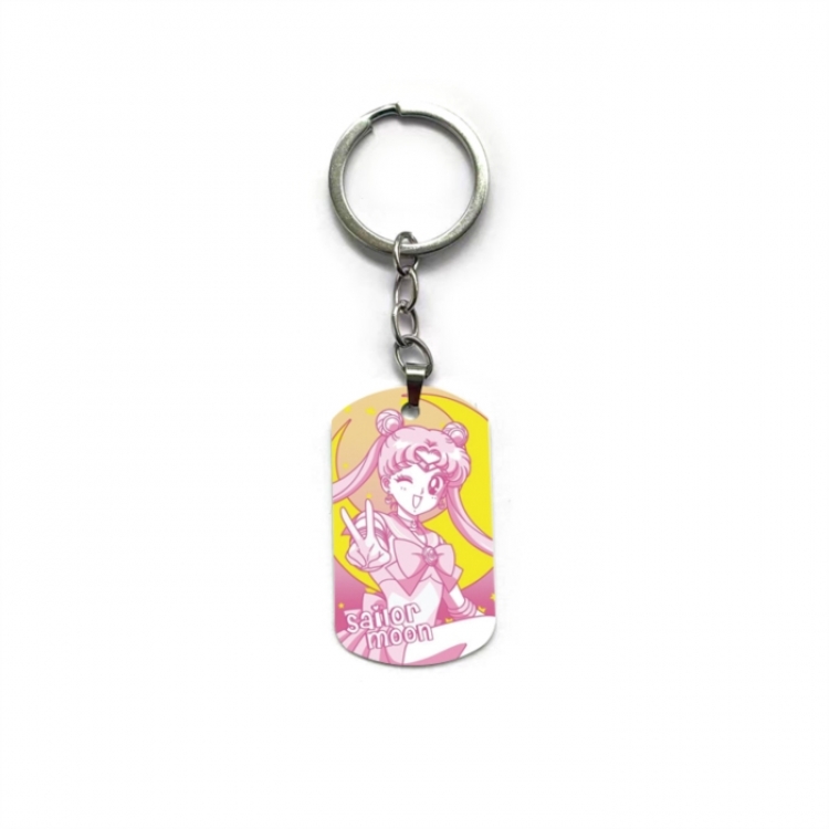 sailormoon Anime double-sided full-color printed keychain price for 5 pcs