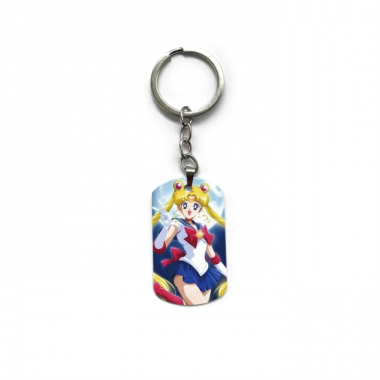 sailormoon Anime double-sided full-color printed keychain price for 5 pcs
