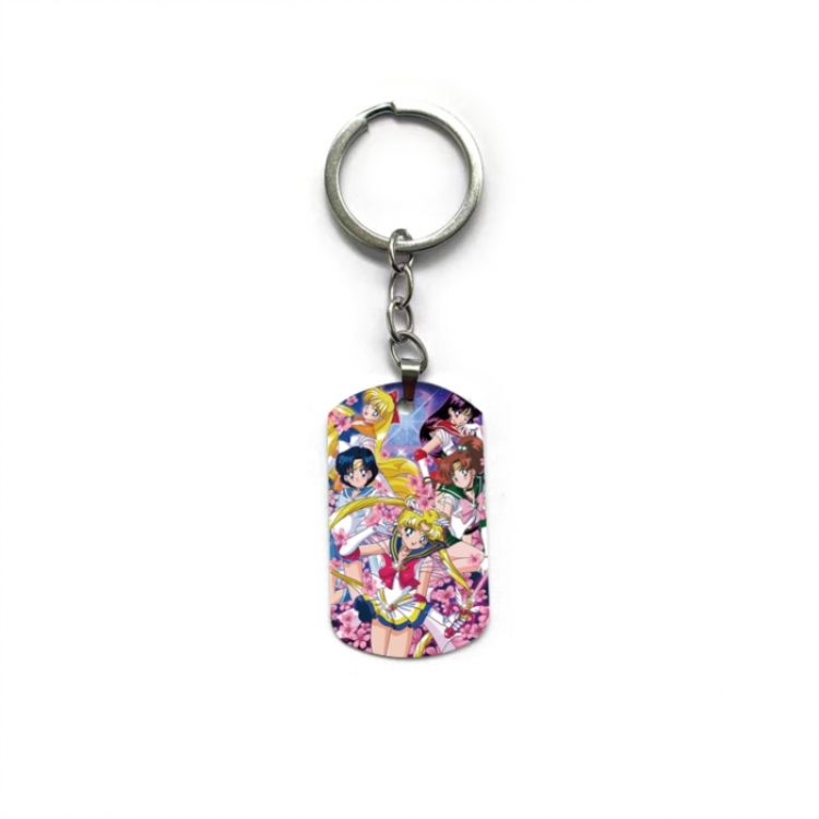 sailormoon Anime double-sided full-color printed keychain price for 5 pcs