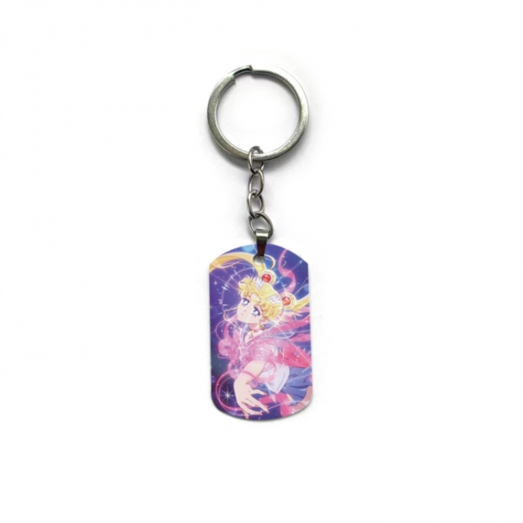 sailormoon Anime double-sided full-color printed keychain price for 5 pcs
