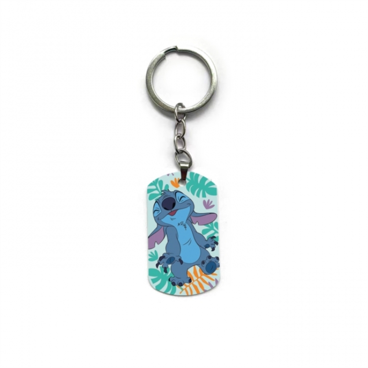 Lilo & Stitch Anime double-sided full-color printed keychain price for 5 pcs