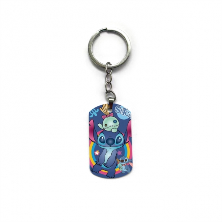 Lilo & Stitch Anime double-sided full-color printed keychain price for 5 pcs