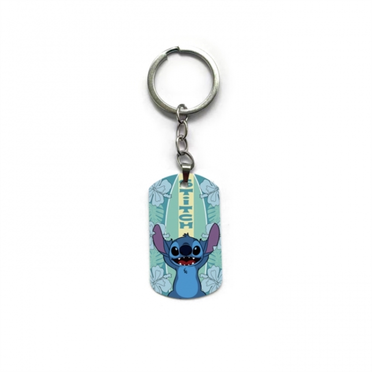 Lilo & Stitch Anime double-sided full-color printed keychain price for 5 pcs