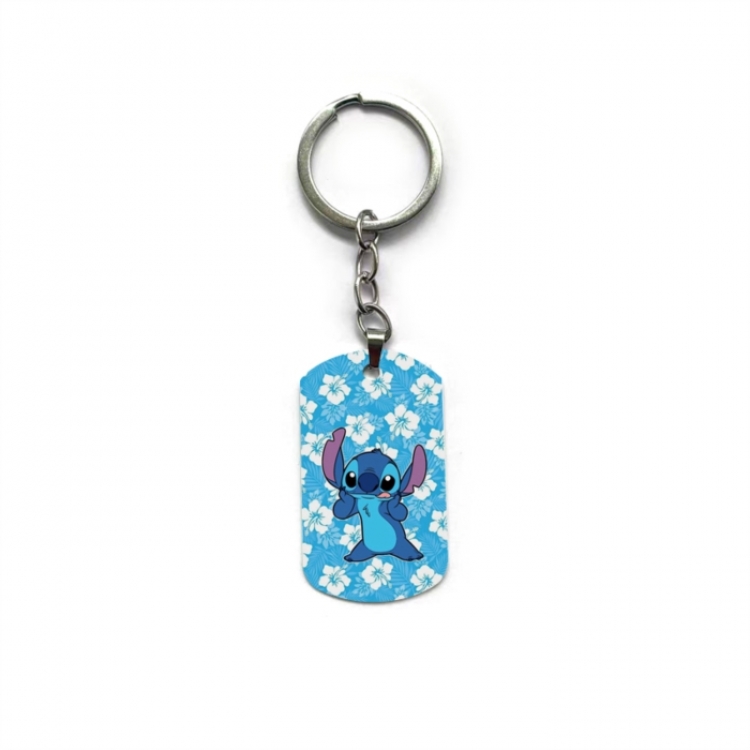 Lilo & Stitch Anime double-sided full-color printed keychain price for 5 pcs