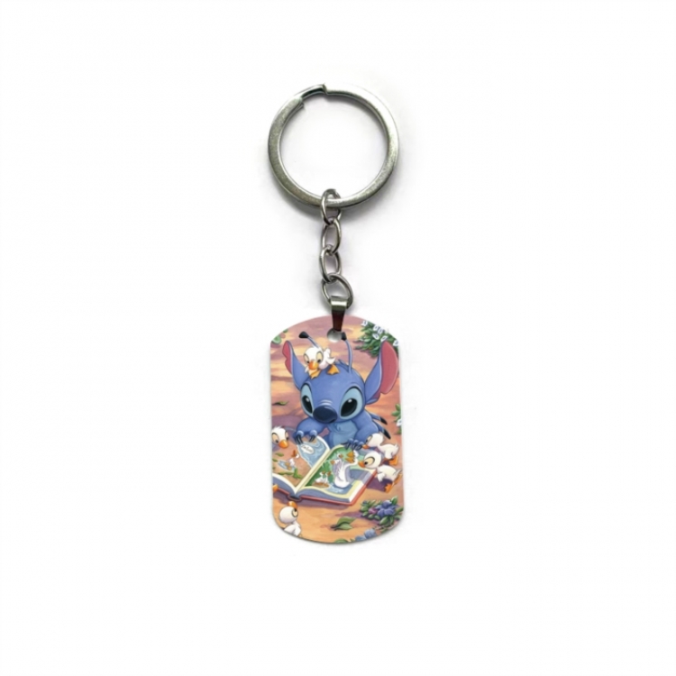 Lilo & Stitch Anime double-sided full-color printed keychain price for 5 pcs
