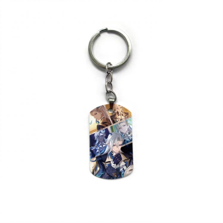 Genshin Impact Anime double-sided full-color printed keychain price for 5 pcs
