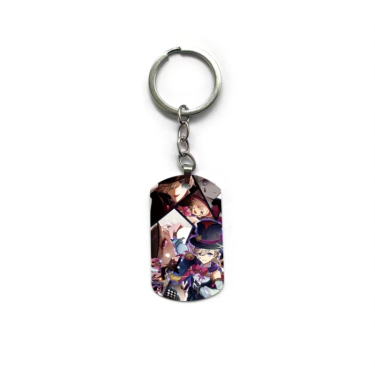 Genshin Impact Anime double-sided full-color printed keychain price for 5 pcs