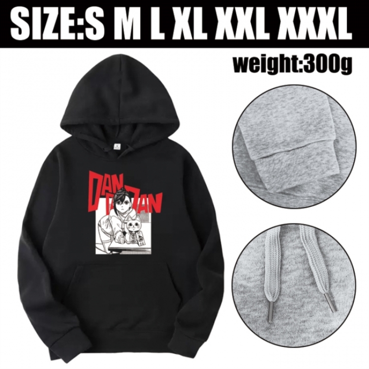 DANDADAN Anime printed hooded sweatshirt top from S to 3XL