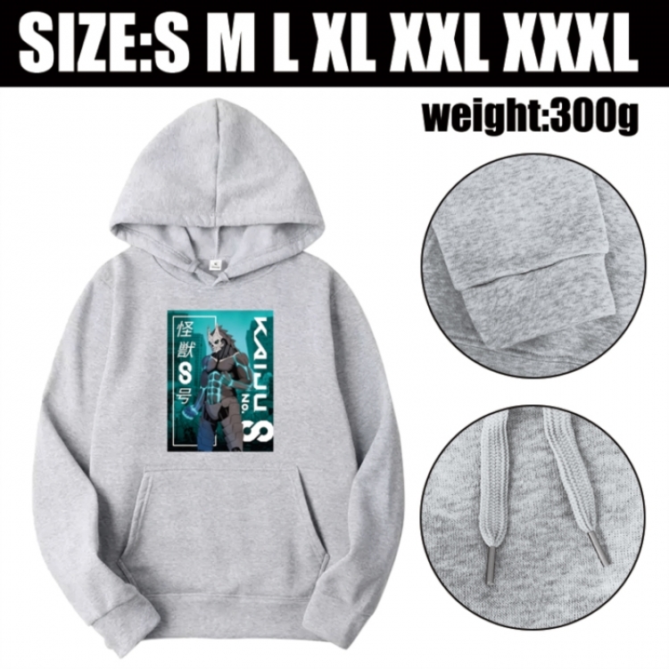 KAIJU NUMBER EIGHT Anime printed hooded sweatshirt top from S to 3XL