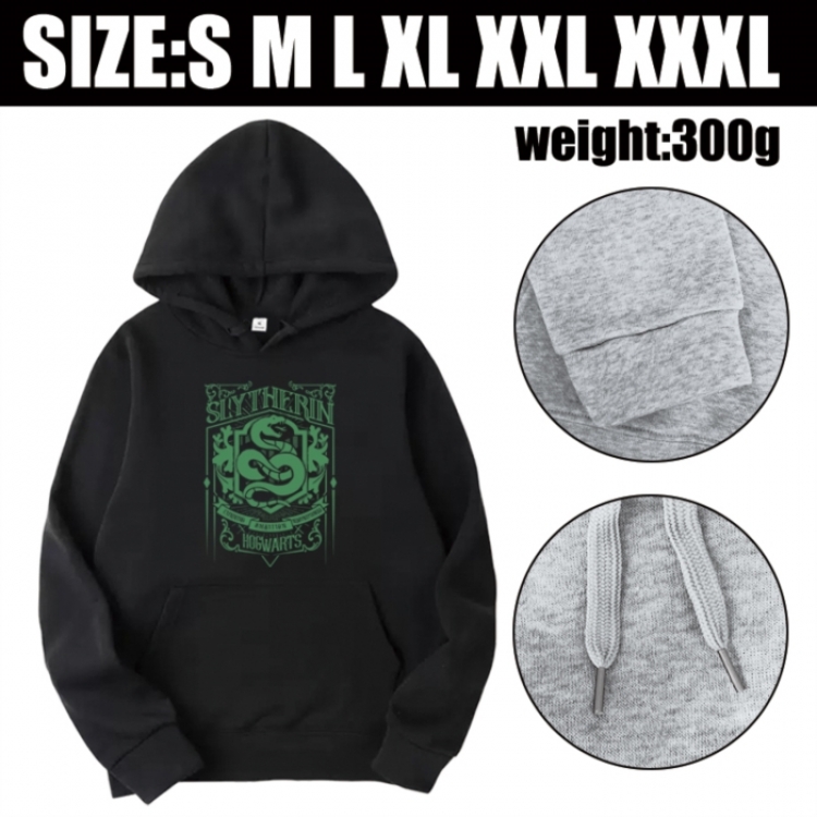 Harry Potter Anime printed hooded sweatshirt top from S to 3XL