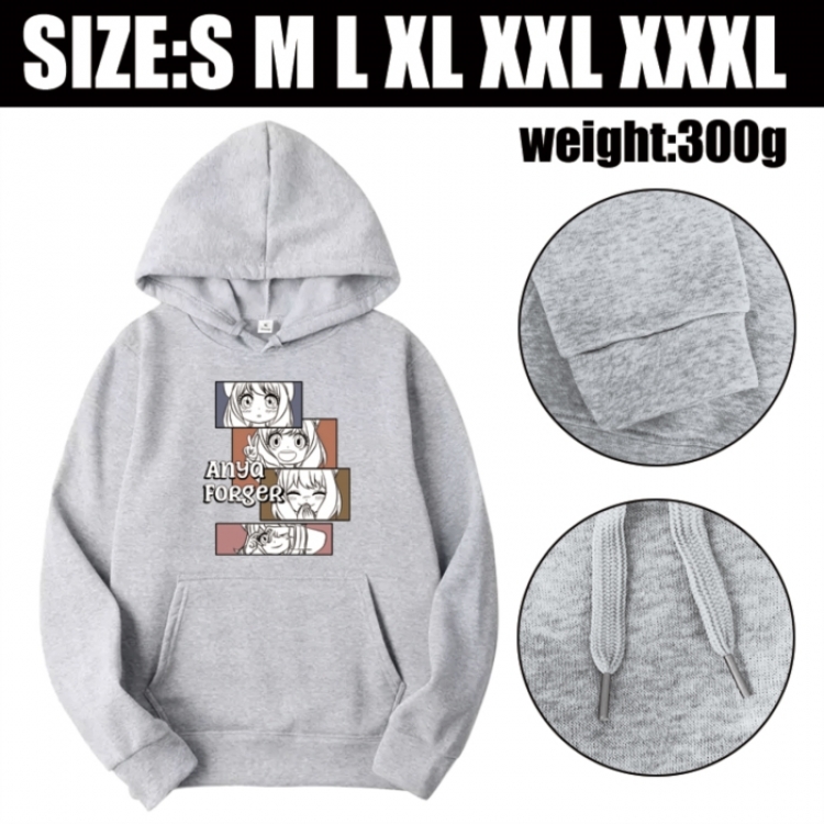 SPY×FAMILY Anime printed hooded sweatshirt top from S to 3XL
