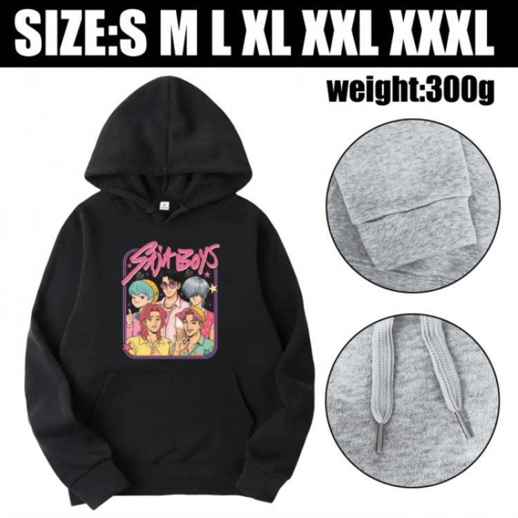 K-Pop Demon Hunters Anime printed hooded sweatshirt top from S to 3XL