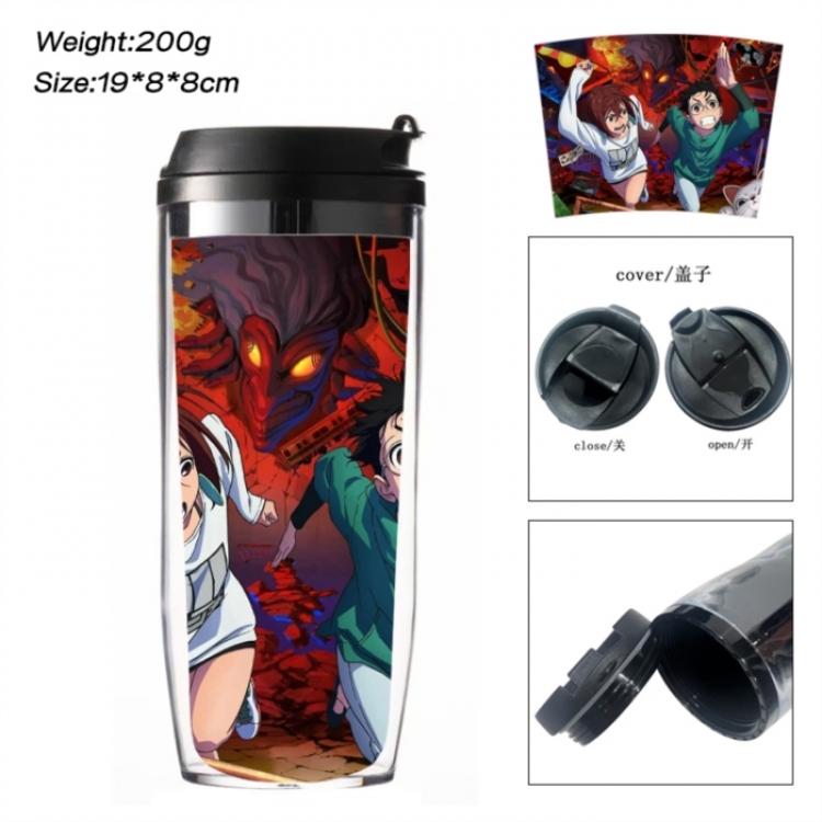 DANDADAN Anime double-layer insulated water bottle and cup 350ML