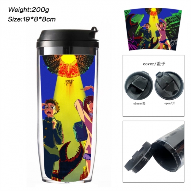 DANDADAN Anime double-layer insulated water bottle and cup 350ML