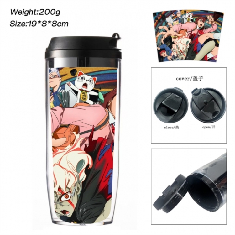 DANDADAN Anime double-layer insulated water bottle and cup 350ML