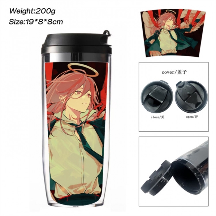 Chainsaw Man Anime double-layer insulated water bottle and cup 350ML