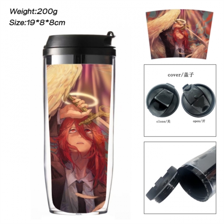 Chainsaw Man Anime double-layer insulated water bottle and cup 350ML