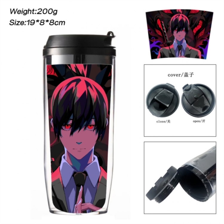 Chainsaw Man Anime double-layer insulated water bottle and cup 350ML