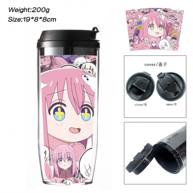 BOCCHI THE ROCK! Anime double-layer insulated water bottle and cup 350ML