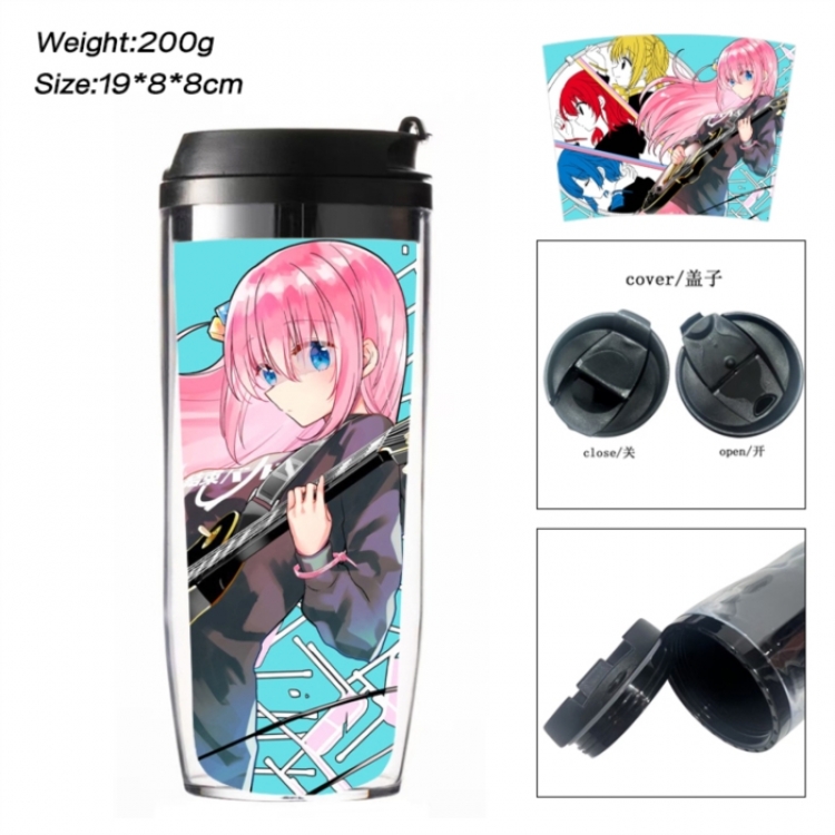 BOCCHI THE ROCK! Anime double-layer insulated water bottle and cup 350ML