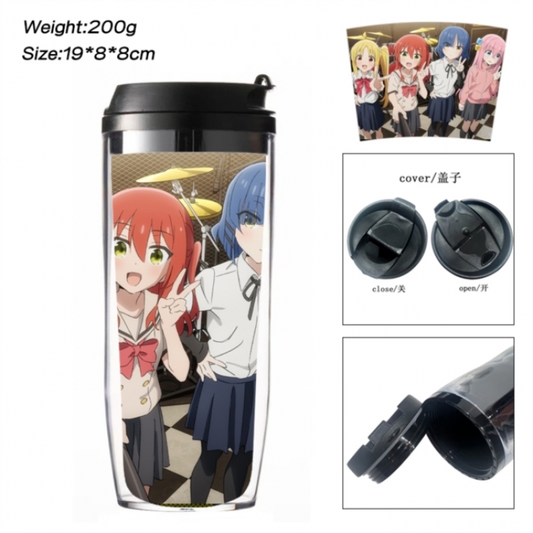 BOCCHI THE ROCK! Anime double-layer insulated water bottle and cup 350ML