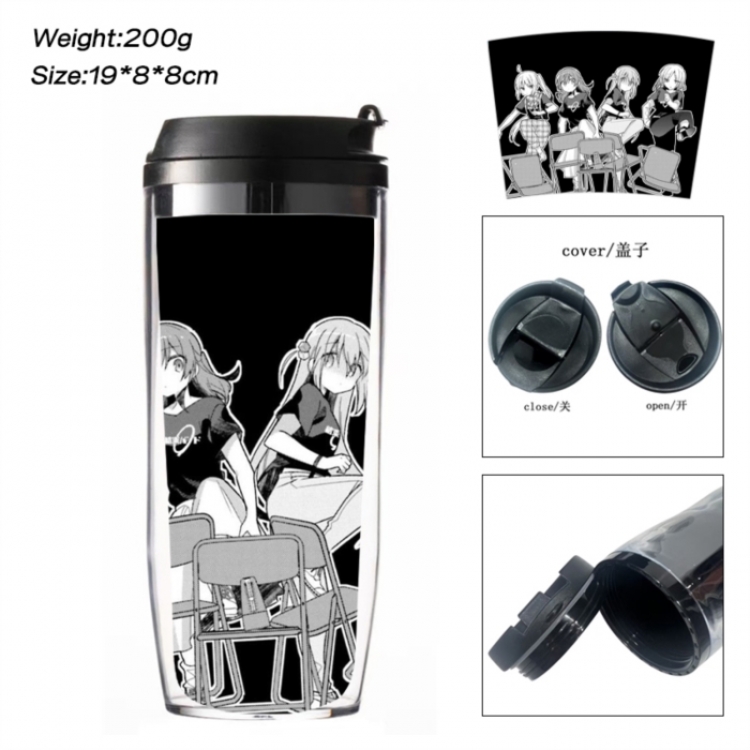 BOCCHI THE ROCK! Anime double-layer insulated water bottle and cup 350ML