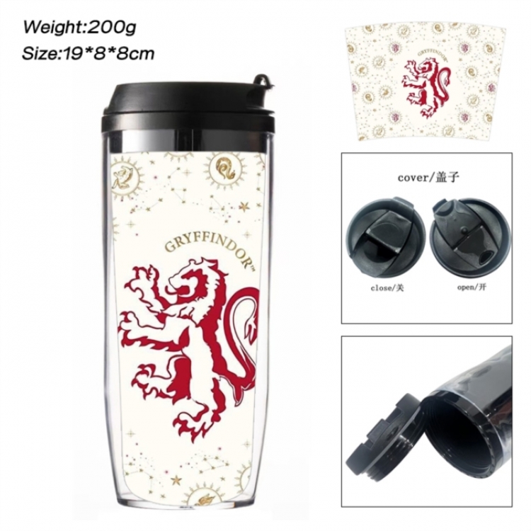 Harry Potter Anime double-layer insulated water bottle and cup 350ML