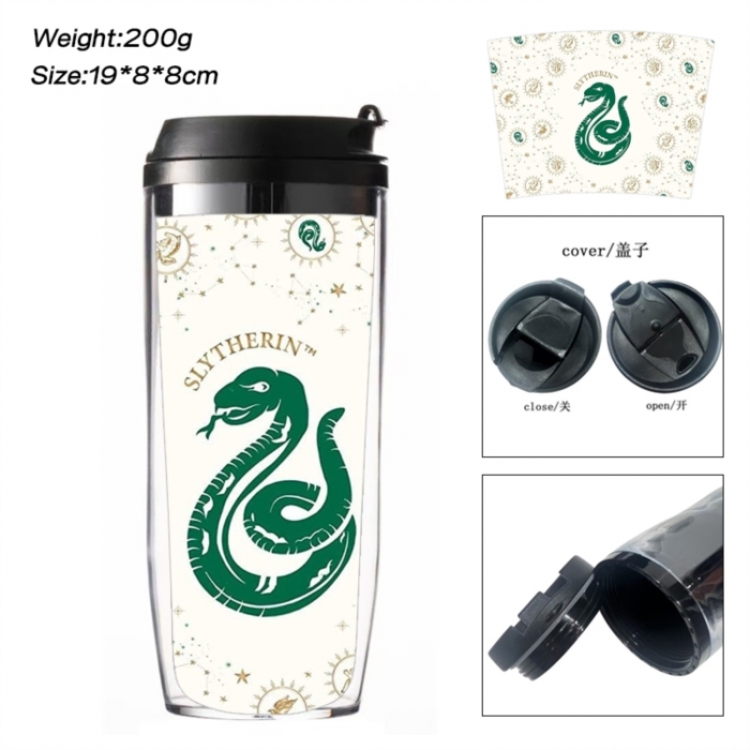 Harry Potter Anime double-layer insulated water bottle and cup 350ML