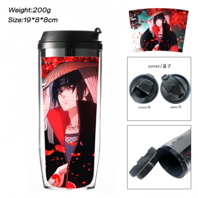 Naruto Anime double-layer insulated water bottle and cup 350ML