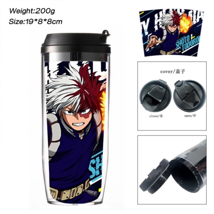 My Hero Academia Anime double-layer insulated water bottle and cup 350ML