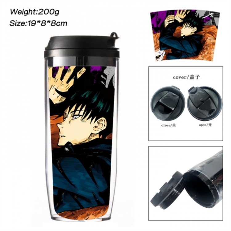 Jujutsu Kaisen Anime double-layer insulated water bottle and cup 350ML
