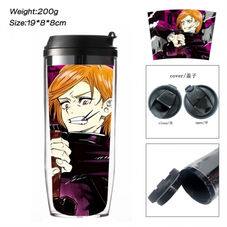 Jujutsu Kaisen Anime double-layer insulated water bottle and cup 350ML